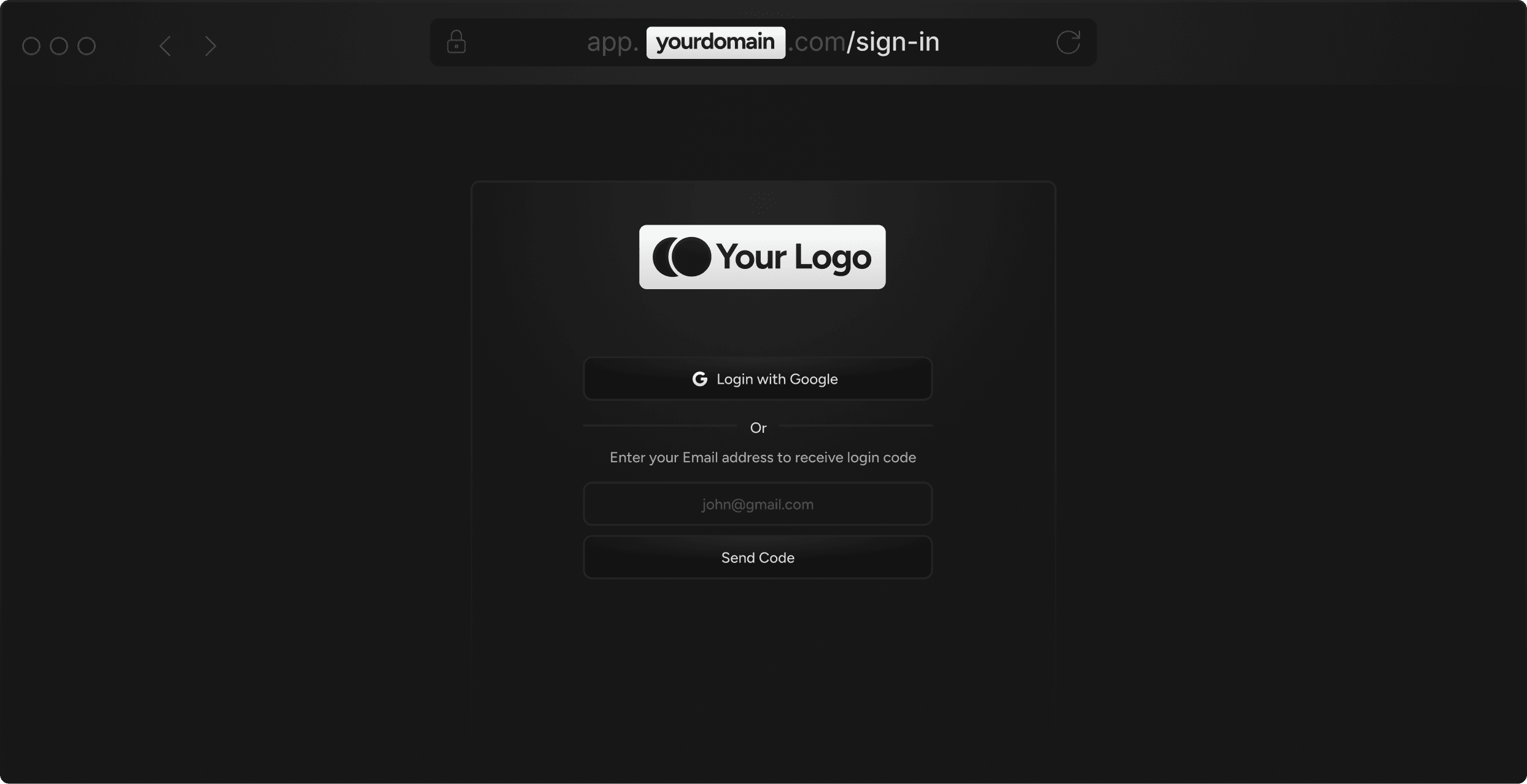 Login Page