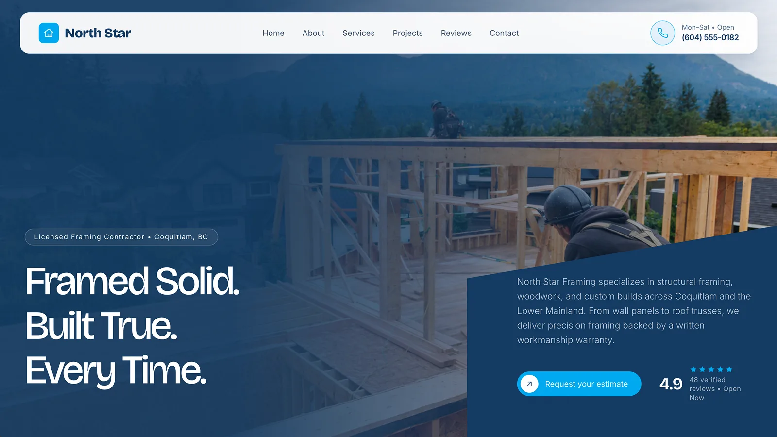 Website design created by a Lindo expert