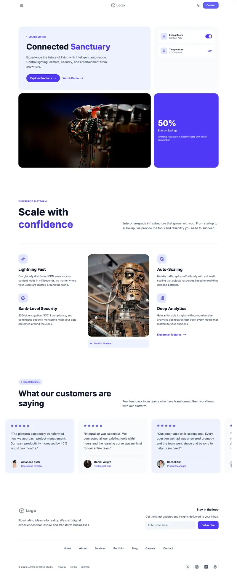 Transmission Repair website template preview