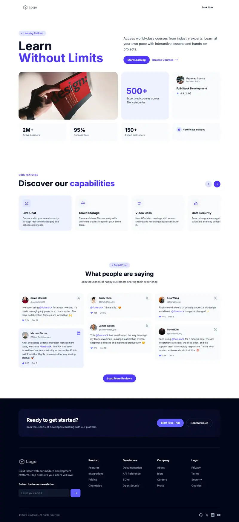 Design Templates Store website template preview