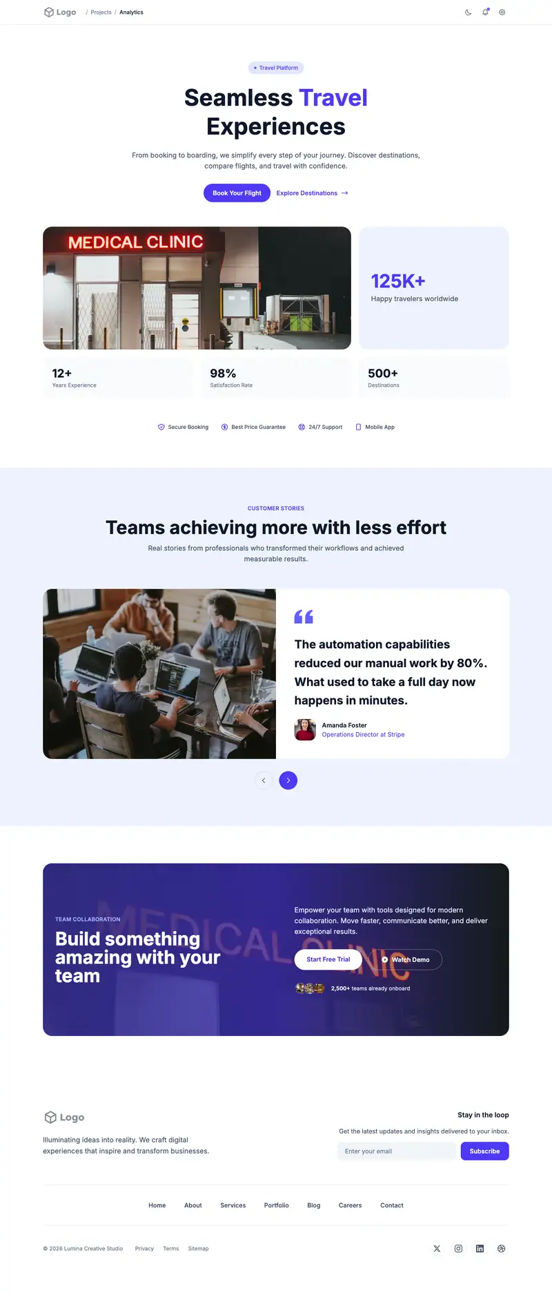 Car Accessories Store website template preview