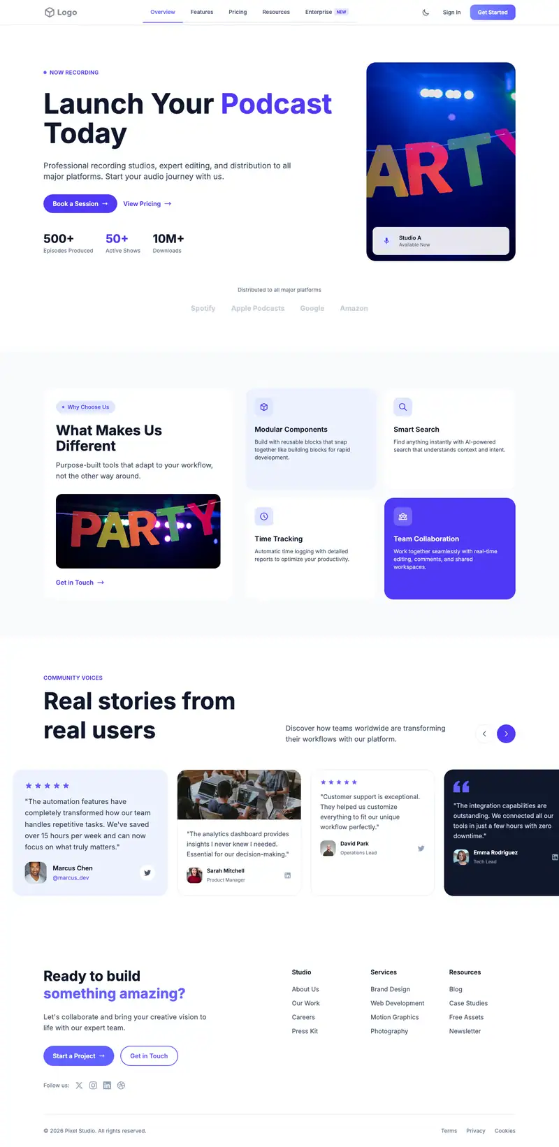 Corporate Event Planner website template preview