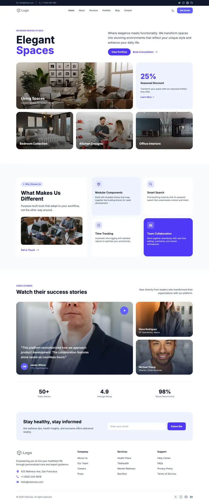 Shooting Range website template preview