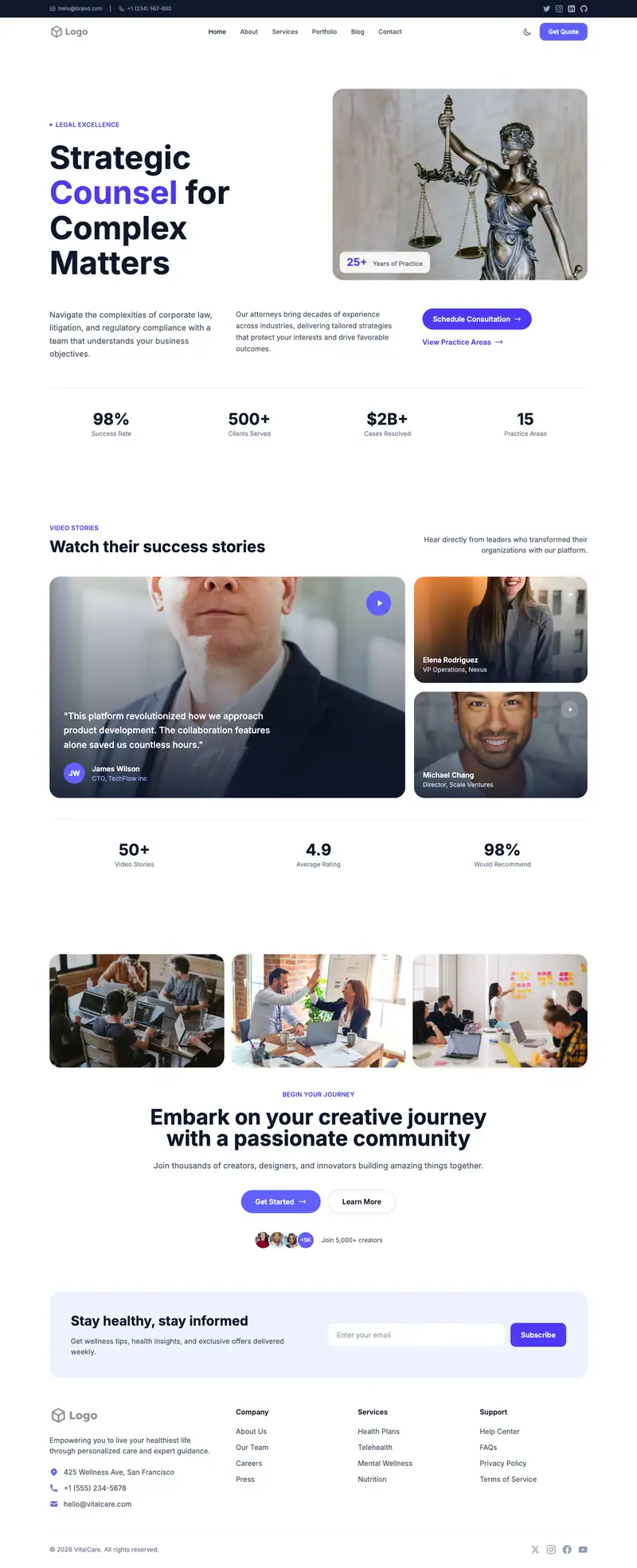 Food Delivery Service website template preview
