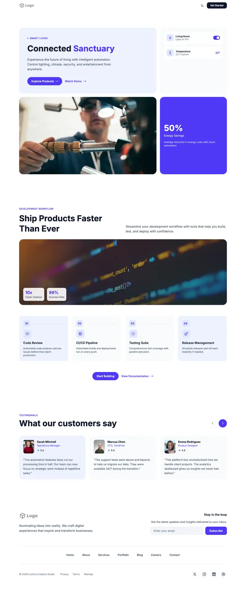 Weight Loss Clinic website template preview
