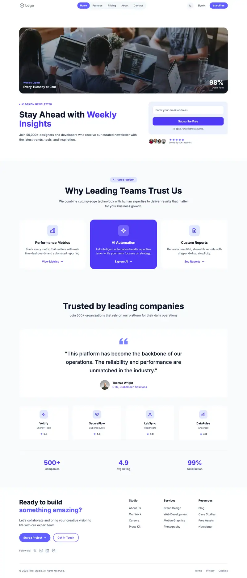Dog Daycare website template preview