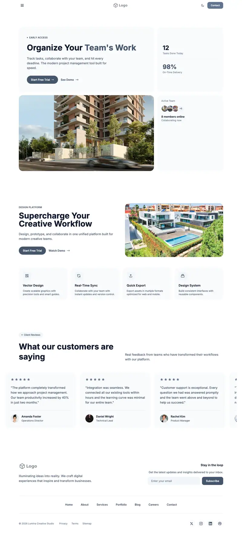 Estate Planning Attorney website template preview